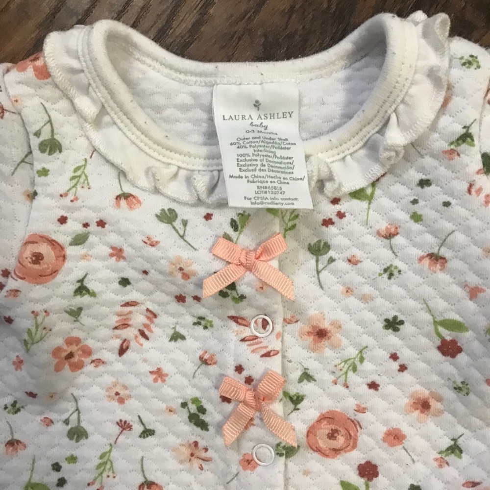 Laura Ashley Pjs 0-3 months